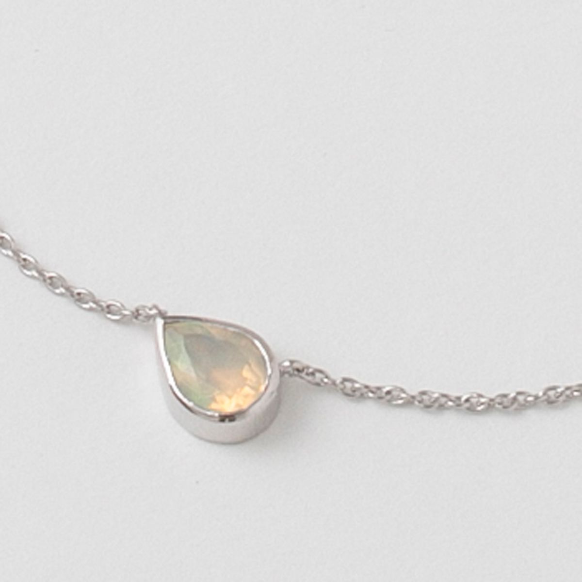 cotori./天然石ネックレス エチオピアオパール